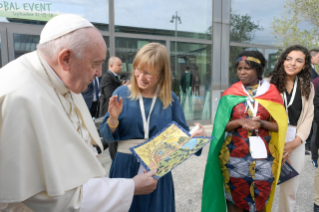 2-Besuch von Papst Franziskus in Assisi aus Anlass des Wirtschaftsforums “Economy of Francesco”