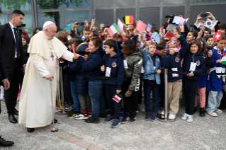 3-Besuch von Papst Franziskus in Assisi aus Anlass des Wirtschaftsforums “Economy of Francesco”