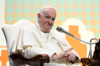 22-Besuch von Papst Franziskus in Assisi aus Anlass des Wirtschaftsforums “Economy of Francesco”