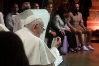 20-Besuch von Papst Franziskus in Assisi aus Anlass des Wirtschaftsforums “Economy of Francesco”