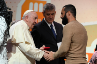 27-Besuch von Papst Franziskus in Assisi aus Anlass des Wirtschaftsforums “Economy of Francesco”