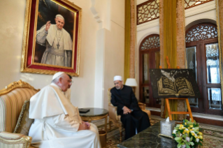 4-Apostolische Reise ins Königreich Bahrain: Begegnung mit den Mitgliedern des Muslimischen Ältestenrats 	