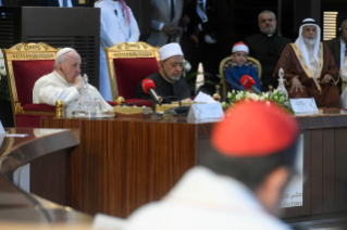 11-Apostolische Reise ins Königreich Bahrain: Begegnung mit den Mitgliedern des Muslimischen Ältestenrats 	