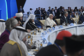 0-Apostolische Reise nach Kasachstan: Eröffnung und Vollversammlung des "Siebten Kongresses der Führer der Weltreligionen und traditionellen Religionen"