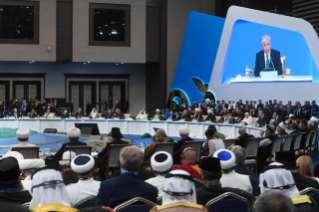 5-Apostolische Reise nach Kasachstan: Eröffnung und Vollversammlung des "Siebten Kongresses der Führer der Weltreligionen und traditionellen Religionen"
