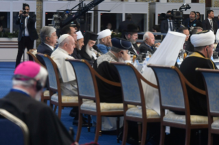 12-Apostolische Reise nach Kasachstan: Eröffnung und Vollversammlung des "Siebten Kongresses der Führer der Weltreligionen und traditionellen Religionen"