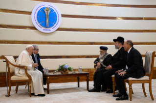 21-Apostolische Reise nach Kasachstan: Eröffnung und Vollversammlung des "Siebten Kongresses der Führer der Weltreligionen und traditionellen Religionen"