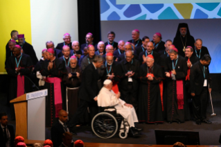 6-Viagem Apostólica a Marselha: Sessão conclusiva dos “Rencontres Méditerranéennes”