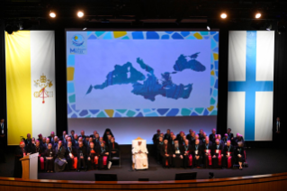 8-Viagem Apostólica a Marselha: Sessão conclusiva dos “Rencontres Méditerranéennes”