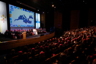 20-Viagem Apostólica a Marselha: Sessão conclusiva dos “Rencontres Méditerranéennes”