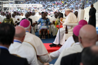 0-Viaje apostólico a la República Democrática del Congo: Encuentro con los jóvenes y los catequistas