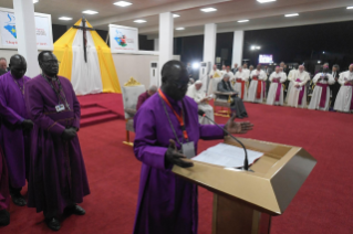13-Apostolische Reise in den Südsudan: Ökumenisches Gebet 