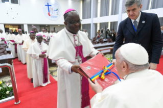 9-Apostolische Reise in die Demokratische Republik Kongo: Begegnung mit den Bischöfen 