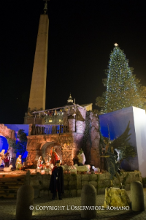0-Ceremony for the lighting of the Christmas Tree and the inauguration of the crib