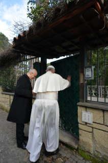 1-Visita del Santo Padre a la "Casa de Leda"
