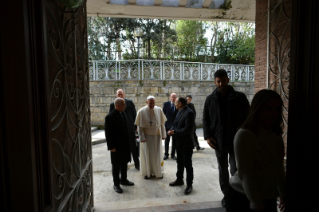 3-Visita del Santo Padre a la "Casa de Leda"