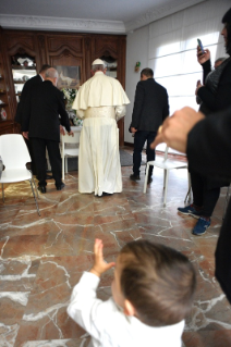 12-Visita del Santo Padre a la "Casa de Leda"