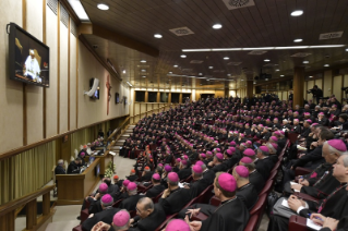 4-Opening of the works of the 71st General Assembly of the Italian Episcopal Conference (C.E.I.) in the presence of the Holy Father