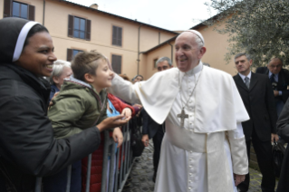 2-Visita del Santo Padre alla Cittadella della Carità in occasione del 40° della Caritas diocesana di Roma