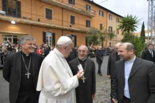 6-Visita del Santo Padre alla Cittadella della Carità in occasione del 40° della Caritas diocesana di Roma