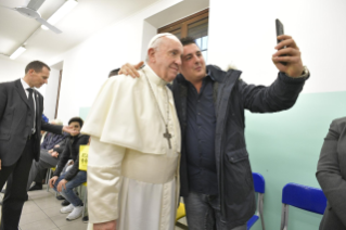 5-Visita del Santo Padre alla Cittadella della Carità in occasione del 40° della Caritas diocesana di Roma