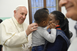 8-Visita del Santo Padre alla Cittadella della Carità in occasione del 40° della Caritas diocesana di Roma