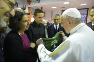 20-Visita del Santo Padre alla Cittadella della Carità in occasione del 40° della Caritas diocesana di Roma