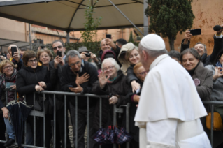 18-Visita del Santo Padre alla Cittadella della Carità in occasione del 40° della Caritas diocesana di Roma