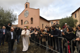 29-Visita del Santo Padre alla Cittadella della Carità in occasione del 40° della Caritas diocesana di Roma