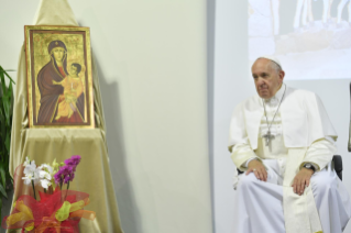 27-Visita del Santo Padre alla Cittadella della Carità in occasione del 40° della Caritas diocesana di Roma