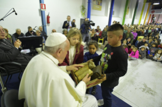 28-Visita del Santo Padre alla Cittadella della Carità in occasione del 40° della Caritas diocesana di Roma