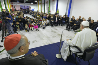 26-Visita del Santo Padre alla Cittadella della Carità in occasione del 40° della Caritas diocesana di Roma