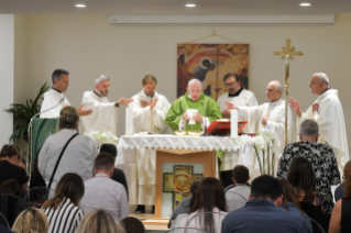 9-Visita del Santo Padre a la Ciudadela Cielo de la comunidad Nuevos Horizontes de Frosinone