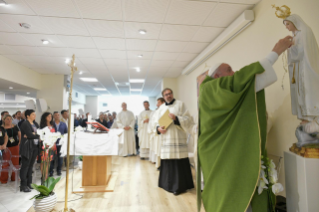 8-Visita del Santo Padre a la Ciudadela Cielo de la comunidad Nuevos Horizontes de Frosinone