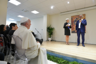 18-Visita del Santo Padre a la Ciudadela Cielo de la comunidad Nuevos Horizontes de Frosinone