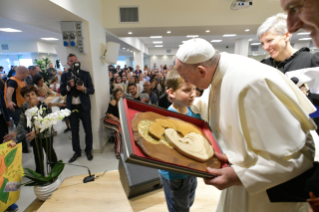 29-Visita del Santo Padre a la Ciudadela Cielo de la comunidad Nuevos Horizontes de Frosinone