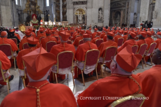 8-Consistorio ordinario público para la creación de cinco nuevos cardenales
