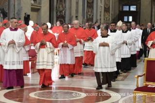 5-Consistorio ordinario público para la creación de cinco nuevos cardenales