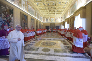 1-Consistorio Ordinario Público para el voto sobre algunas causas de canonización