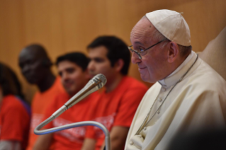 12-Incontro del Santo Padre con giovani e anziani: "Sharing the wisdom of time/La saggezza del tempo"  