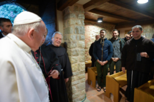 6-Visita del Santo Padre al Santuario Franciscano de Greccio