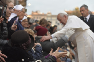 24-Hochfest der ohne Erbsünde empfangenen Jungfrau und Gottesmutter Maria  – Gebet vor der Mariensäule auf dem Spanischen Platz