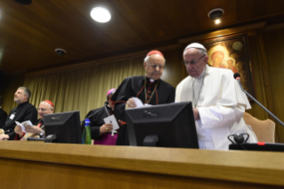 7-Apertura della XV Assemblea Generale Ordinaria del Sinodo dei Vescovi: Preghiera iniziale e Saluto del Papa