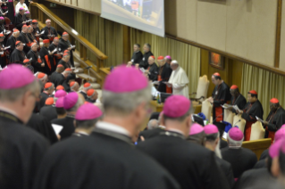 20-Apertura della XV Assemblea Generale Ordinaria del Sinodo dei Vescovi: Preghiera iniziale e Saluto del Papa