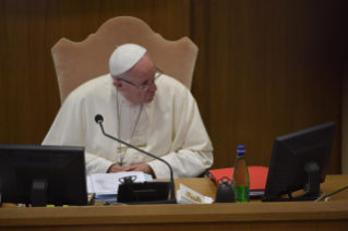 23-Apertura de la XV Asamblea General Ordinaria del Sínodo de los Obispos: Oración inicial y saludo del Papa