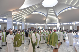 1-Eucharistic celebration to open the meeting of reception structures, “Liberi dalla paura” (“Free from fear”)