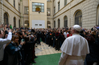 5-Papa Francesco incontra studenti e insegnanti del Liceo Classico "Pilo Albertelli"