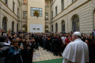 4-Papa Francesco incontra studenti e insegnanti del Liceo Classico "Pilo Albertelli"
