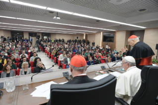 9-Intervención del Santo Padre en la reunión pre-sinodal de jóvenes