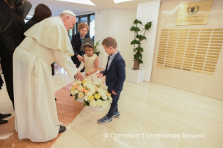 0-Visit of the Holy Father to the Headquarters of World Food Programme [WFP]